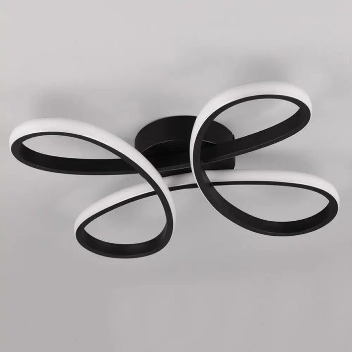 LED ПЛАФОН 22W 2600LM 3000K ЧЕРЕН TRIO FLY