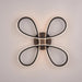 LED ПЛАФОН 22W 2600LM 3000K ЧЕРЕН TRIO FLY