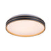 LED ПЛАФОН 24W 3000-6500K 39CM ЧЕРЕН RABALUX GANDOR