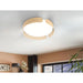 LED ПЛАФОН 24W 3000K 35CM ДЪБ EGLO VALCASOTTO