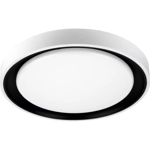LED ПЛАФОН 24W 4000K Ф40СM БЯЛ/ЧЕРЕН INTO VIDA
