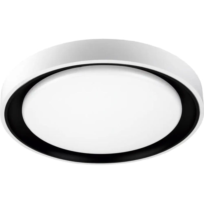 LED ПЛАФОН 24W 4000K Ф40СM БЯЛ/ЧЕРЕН INTO VIDA