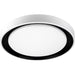 LED ПЛАФОН 24W 4000K Ф40СM БЯЛ/ЧЕРЕН INTO VIDA