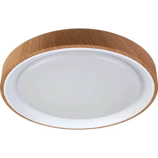 LED ПЛАФОН 24W 4000K Ф40СM БЯЛ/ДЪРВО INTO VIDA