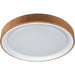 LED ПЛАФОН 24W 4000K Ф40СM БЯЛ/ДЪРВО INTO VIDA
