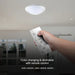 LED ПЛАФОН 30-60W 3000-6500K 55CM С ДИСТАНЦИОННО ДИМИРУЕМ
