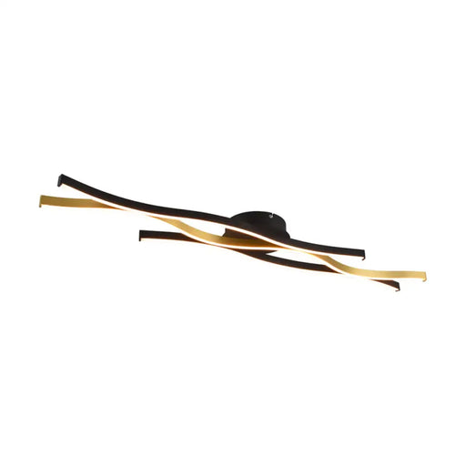 LED ПЛАФОН 35W 2300-3000-4000K 4300LM ЧЕРЕН TRIO BLAZE