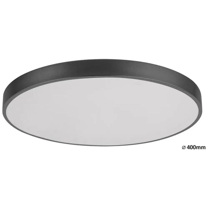 LED ПЛАФОН 36W 2600LM 40CM ЧЕРЕН RABALUX TESIA