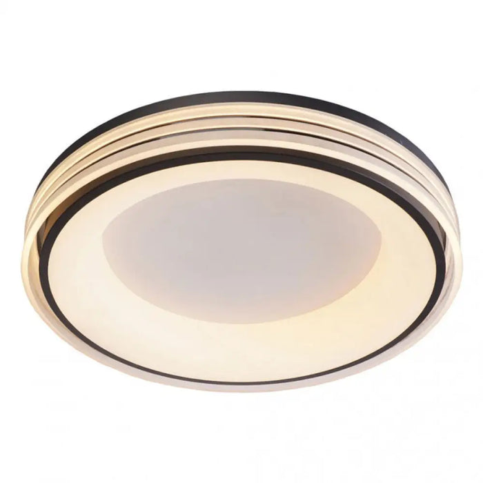 LED ПЛАФОН 36W 3000-6000K 50CM ЧЕРЕН LIGHTEX COSMOPOLITAN