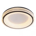 LED ПЛАФОН 36W 3000-6000K 50CM ЧЕРЕН LIGHTEX COSMOPOLITAN