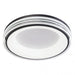 LED ПЛАФОН 36W 3000-6000K 50CM ЧЕРЕН LIGHTEX COSMOPOLITAN