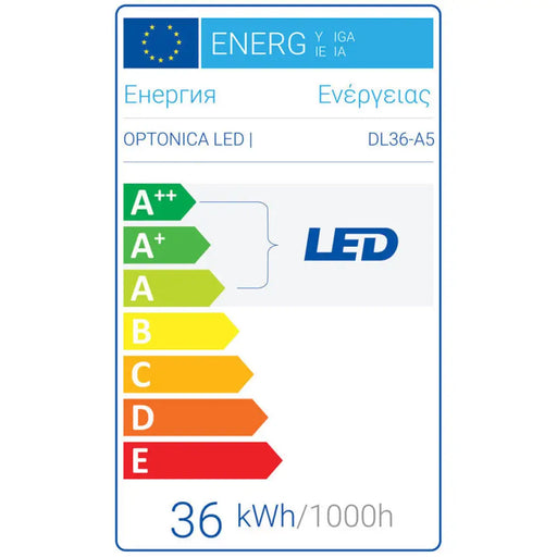 LED ПЛАФОН 36W 43CM 2160LM 3000К-6000К IP20 ДИМИРУЕМ
