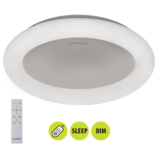 LED ПЛАФОН 45W 3000-6000K 4742LM 40CM БЯЛ ДУ VIVALUX CHELSEA