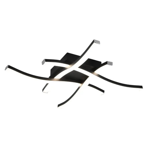 LED ПЛАФОН 4X5W 4000K 4X500LM ЧЕРЕН REALITY ROUTE