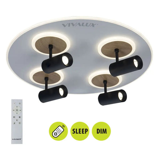 LED ПЛАФОН 74W 3000-6000K 4903LM 50CM ДУ VIVALUX DOROTHY