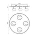 LED ПЛАФОН 74W 3000-6000K 4903LM 50CM ДУ VIVALUX DOROTHY