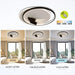 LED ПЛАФОН 86W 3000-6000K 5282LM БЯЛ/ЧЕРЕН ДУ VIVALUX ARAGON