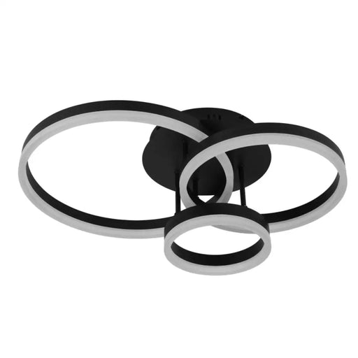 LED ПЛАФОН CATERINA ЧЕРЕН 60W LIGHTEX