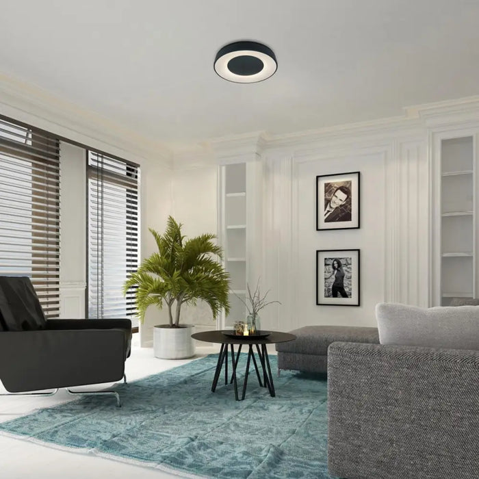 LED ПЛАФОН CEILO 38W ЧЕРНО