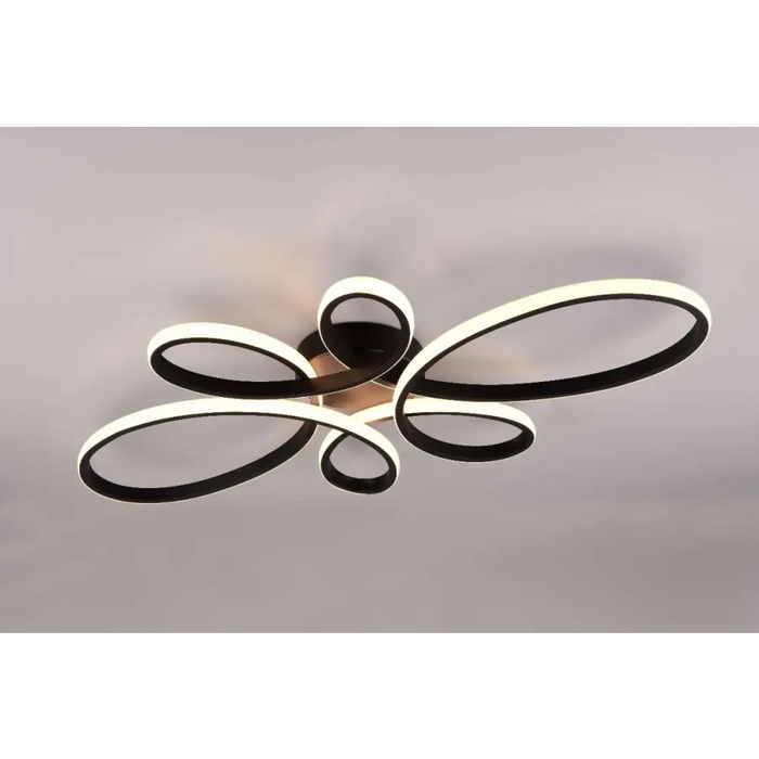 LED ПЛАФОН FLY TRIO 32W МЕТАЛ ЧЕРЕН