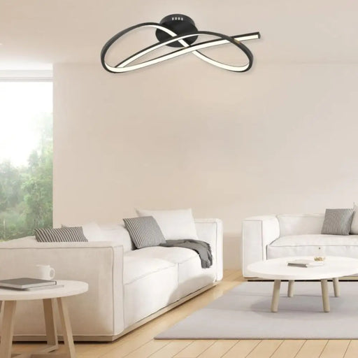 LED ПЛАФОН MIRAGE 33W 1695LM ЧЕРЕН