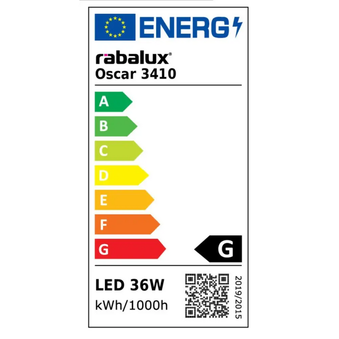 LED ПЛАФОН OSCAR 36W ХРОМ