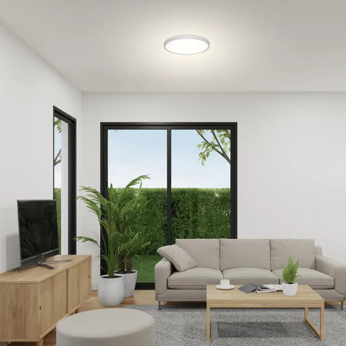 LED ПЛАФОН PAULOS 24W D30CM БЯЛ