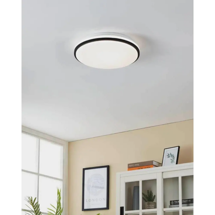 LED ПЛАФОН PINETTO 18W 4000K БЯЛО/ЧЕРНО
