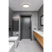 LED ПЛАФОН PINETTO 18W 4000K БЯЛО/ЧЕРНО