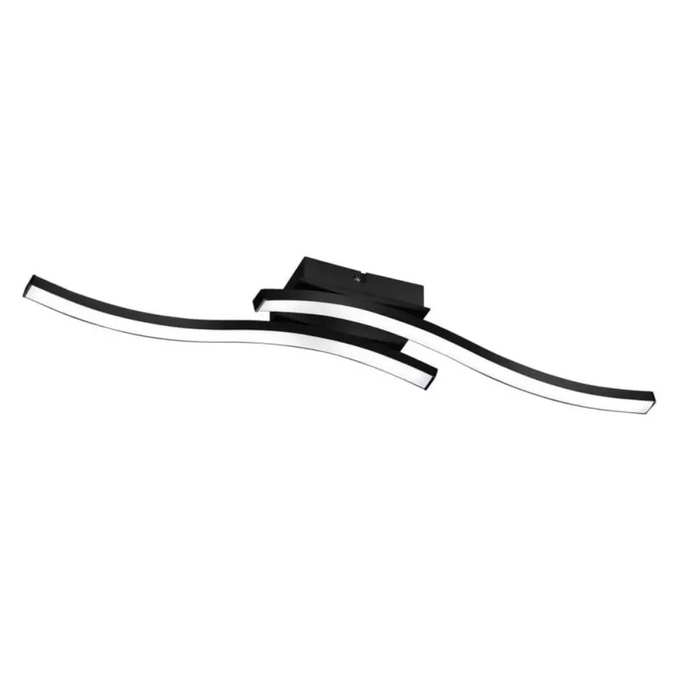 LED ПЛАФОН ROUTE 2X5W ЧЕРЕН