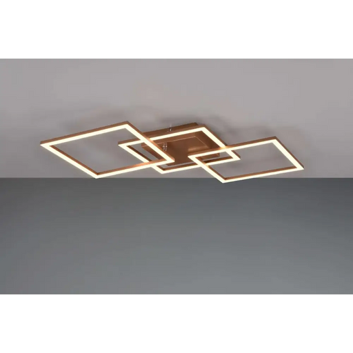 LED ПЛАФОН TRAIL 31W МЕТАЛ КАФЕ RL