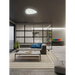 LED ПЛАФОН TURN БЯЛ 76W 220V 3000K 4000K