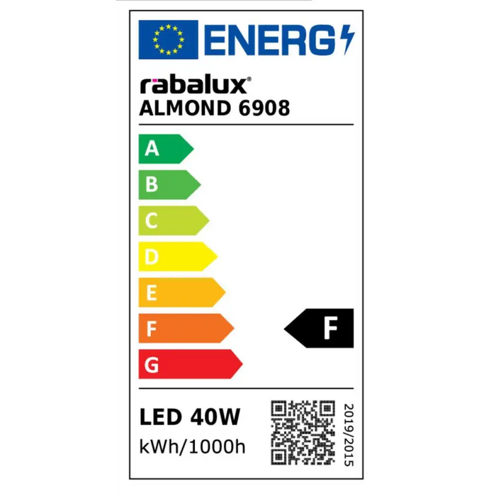LED ПЛАФОН ALMOND 40W 4000K КВАДРАТ