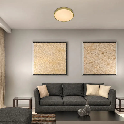 LED ПЛАФОН 36W 3000K ЗЛАТО 40CM 2300LM RABALUX TESIA