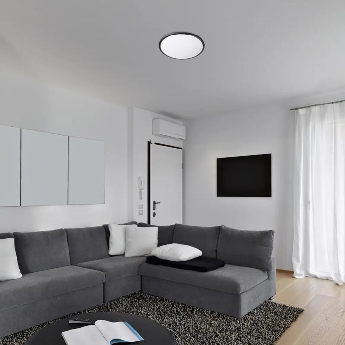 LED ПЛАФОН ENGON 18W 940LM D27 ЧЕРЕН