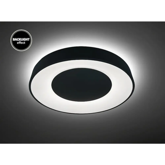 LED ПЛАФОН CEILO 38W ЧЕРНО