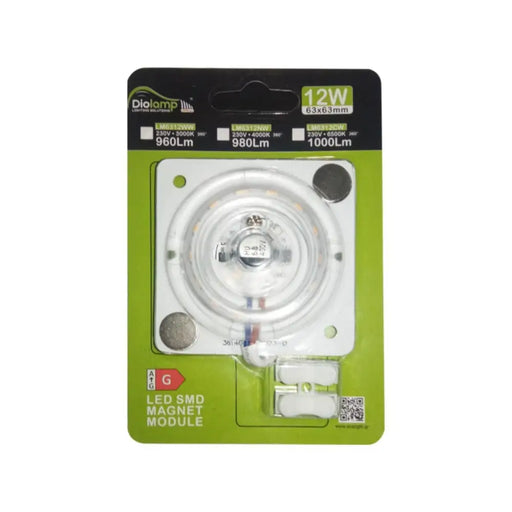 LED ПЛАТКА 12W 6CM 4000K 980LM