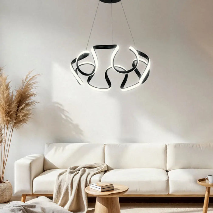LED ПОЛИЛЕЙ 54W 3000-6000K 3254LM ЧЕРЕН VIVALUX MEANDRA-P