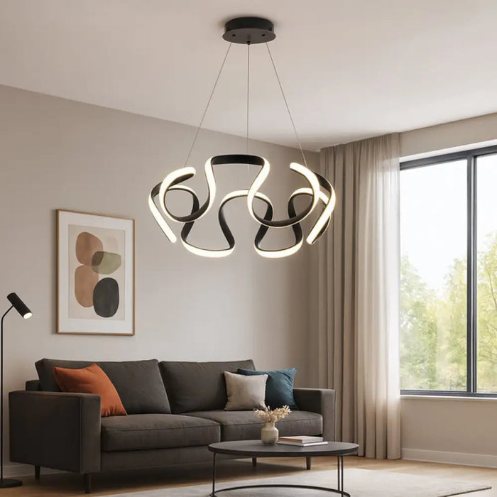 LED ПОЛИЛЕЙ 54W 3000-6000K 3254LM ЧЕРЕН VIVALUX MEANDRA-P