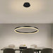 LED ПОЛИЛЕЙ CATERINA 44W ЧЕРЕН LIGHTEX