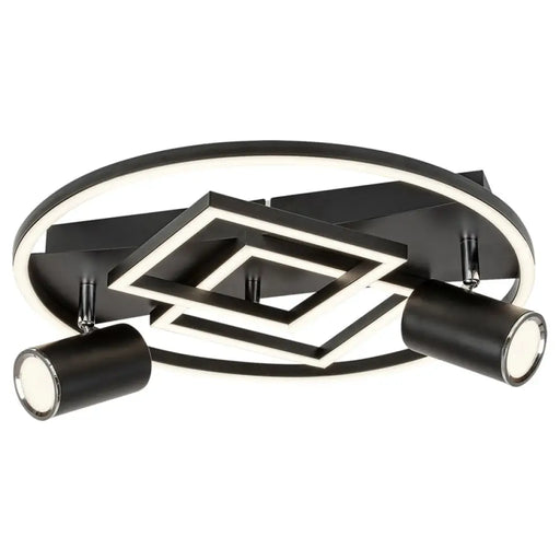LED ПЛАФОН 40W 4000K ЧЕРЕН RABALUX AZTEC