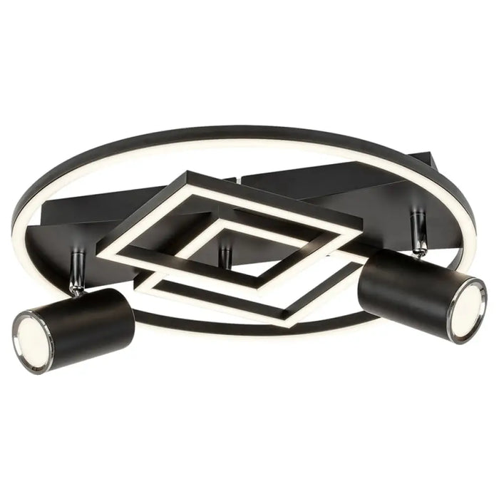 LED ПЛАФОН 40W 4000K ЧЕРЕН RABALUX AZTEC