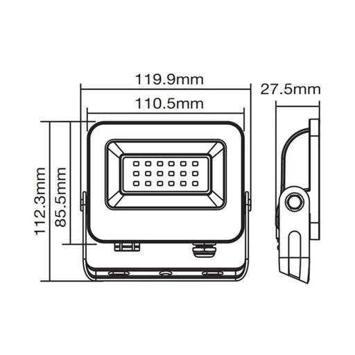 LED ПРОЖЕКТОР 20W 6000K IP65 VITO SAVA