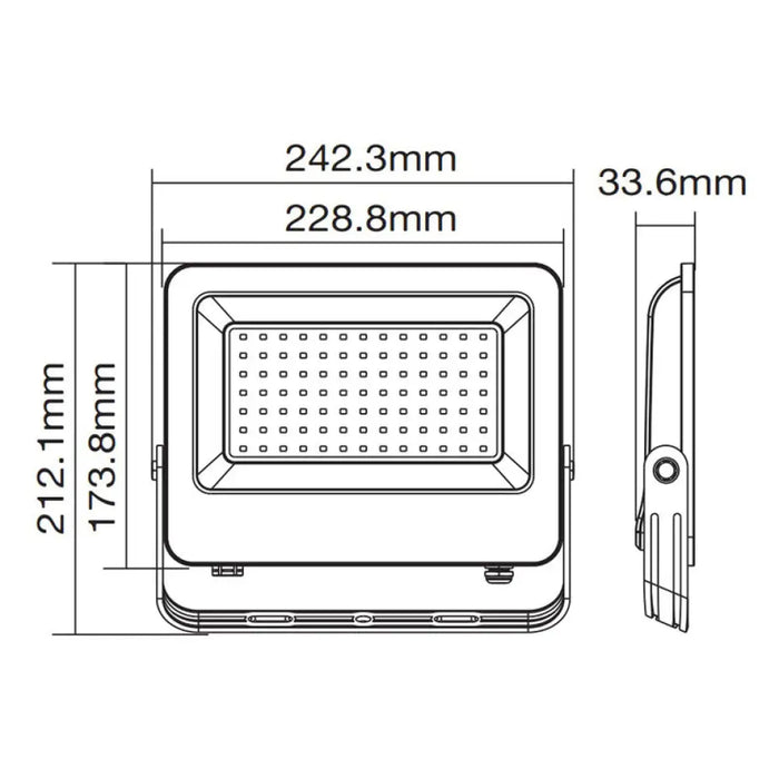 LED ПРОЖЕКТОР 100W 4000K IP65 VITO SAVA