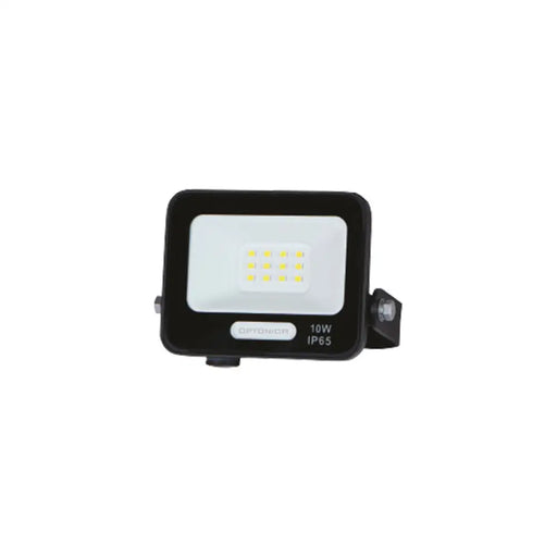 LED ПРОЖЕКТОР 10W 6000K IP65 ЧЕРЕН С КАБЕЛ 15CM OPTONICA
