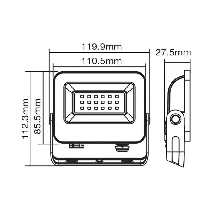 LED ПРОЖЕКТОР 20W 4000K IP65 VITO SAVA