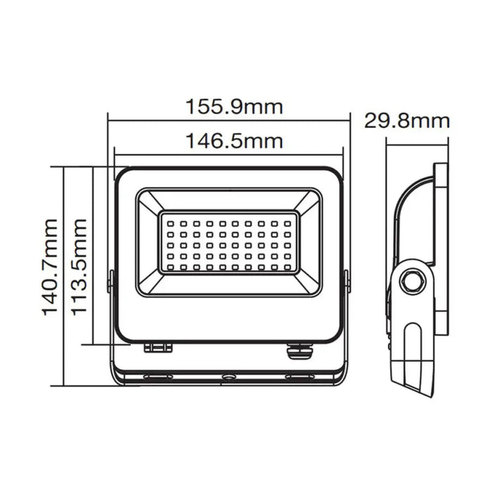 LED ПРОЖЕКТОР 30W 4000K IP65 VITO SAVA