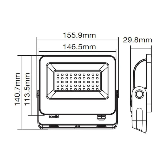 LED ПРОЖЕКТОР 30W 6000K IP65 VITO SAVA