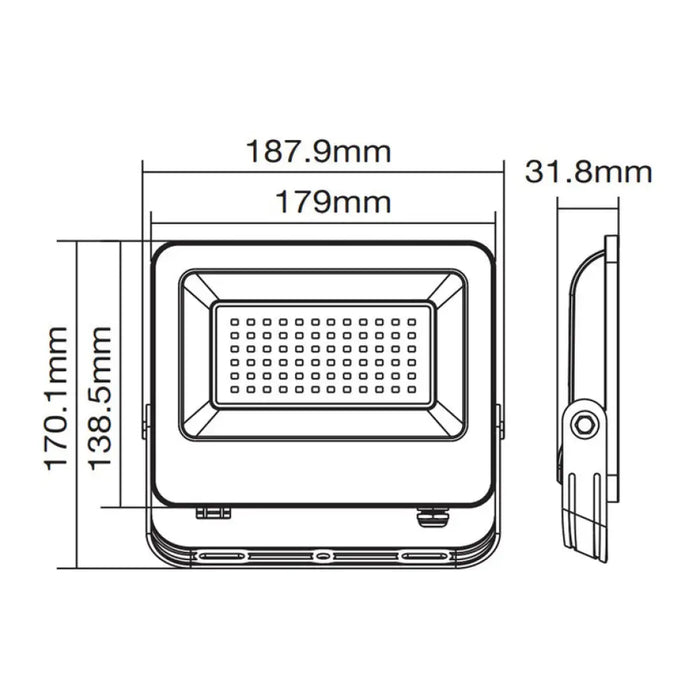 LED ПРОЖЕКТОР 50W 4000K IP65 VITO SAVA