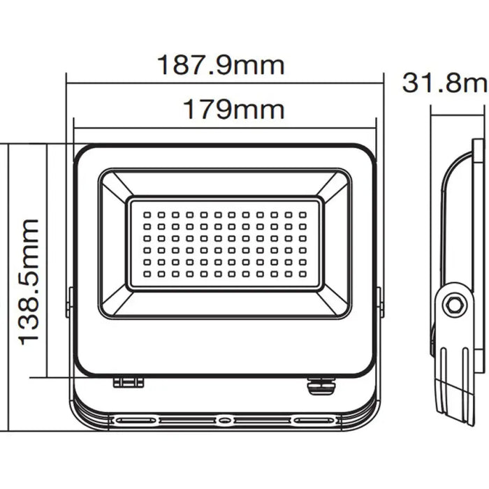LED ПРОЖЕКТОР 50W 6000K IP65 VITO SAVA